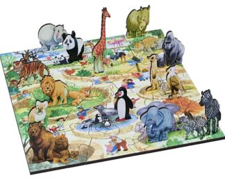 Animal Park - Whimsy Wood 28 Pieces (+14 Stand-ups)