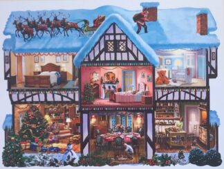 The Night Before Christmas - Whimsy Wood 250 Pieces - Shaped Puzzle