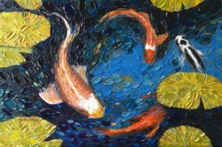 Whimsy Wood Puzzles - Koi Pond (500 Pieces Whimsy Cut)