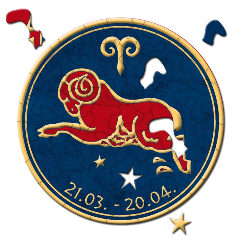 Aries - Zodiac Signs - 46 pieces