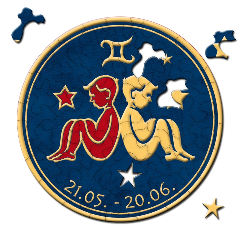 Gemini - Zodiac Signs - 46 pieces