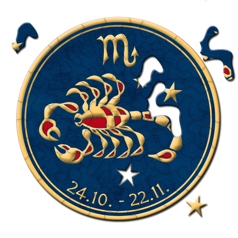 Scorpio - Zodiac Signs - 46 pieces