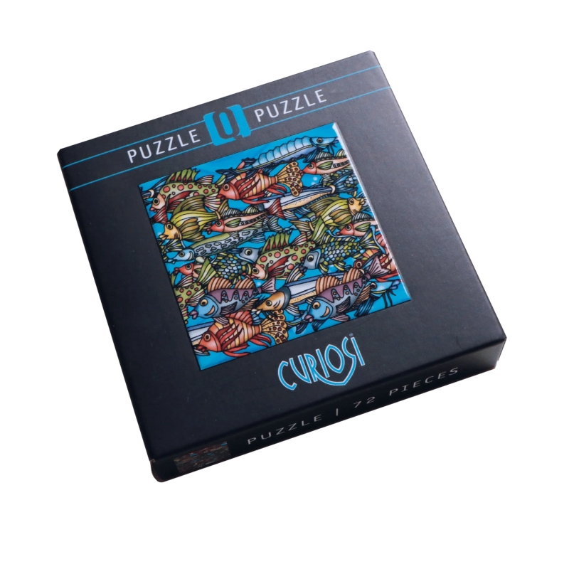 Fish - Curiosi Q Puzzle - Colour Mix - 72 pieces - Image 2
