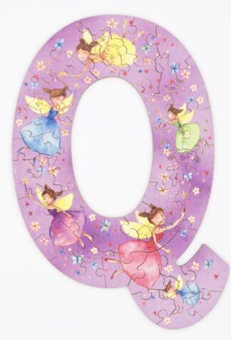 Dinosaurs Whimsical Wood Alphabet Letter X (40 Pieces) Shaped — view 3