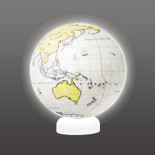 Earth Light - Puzzle Sphere Light - 60 pieces