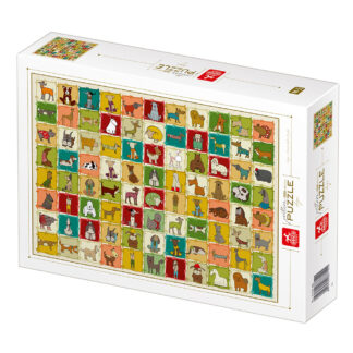 Dogs - Pattern Puzzle - 1000 Pieces