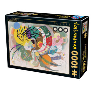Painting with a Red Spot - Kandinsky - 1000 pieces — view 6