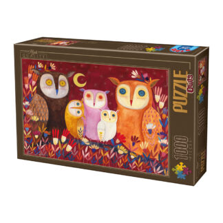 Owl Collage (Portrait) - Kurti - 1000 pieces — view 2