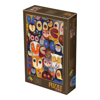 Owl Collage (Portrait) - Kurti - 1000 pieces — view 3