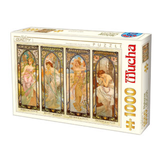 Fruit & Flowers - Alphonse Mucha - 1000 pieces — view 4
