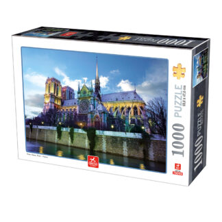 Notre Dame Paris at Dusk - 1000 Pieces — view 4