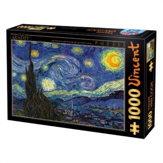 The Starry Night - Van Gogh - 1000 Pieces — view 2