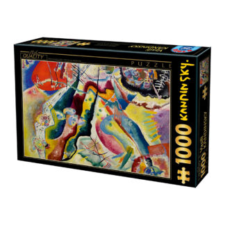 Painting with a Red Spot - Kandinsky - 1000 pieces — view 2