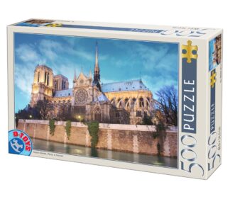 Notre Dame Paris at Dusk - 1000 Pieces — view 5