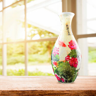 Carp with Lotus - Puzzle Vase - Translucent - 160 pieces — view 4
