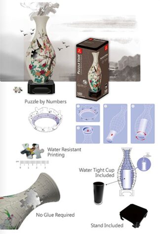 Japanese Doll - Puzzle Vase - 160 pieces — view 5
