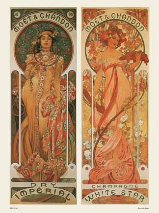 Moet et Chandon: Cremant Imperial - Mucha - 1000 pieces