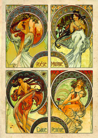The Arts - Mucha - 1000 pieces