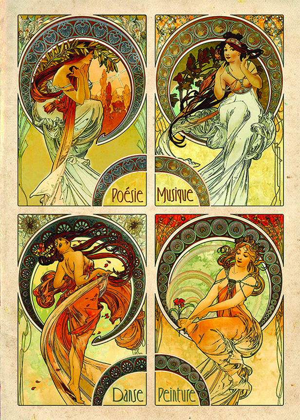 The Arts - Mucha - 1000 pieces