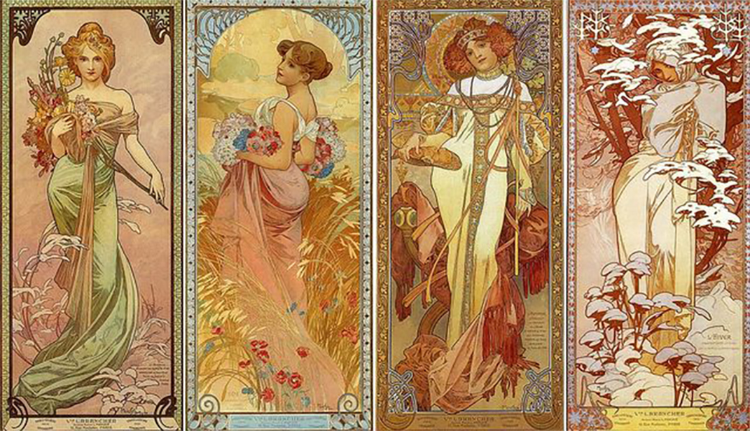 Seasons II - Mucha - 1000 pieces