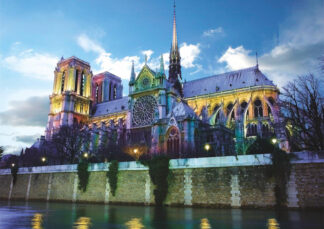 Notre Dame Paris at Dusk - 1000 Pieces
