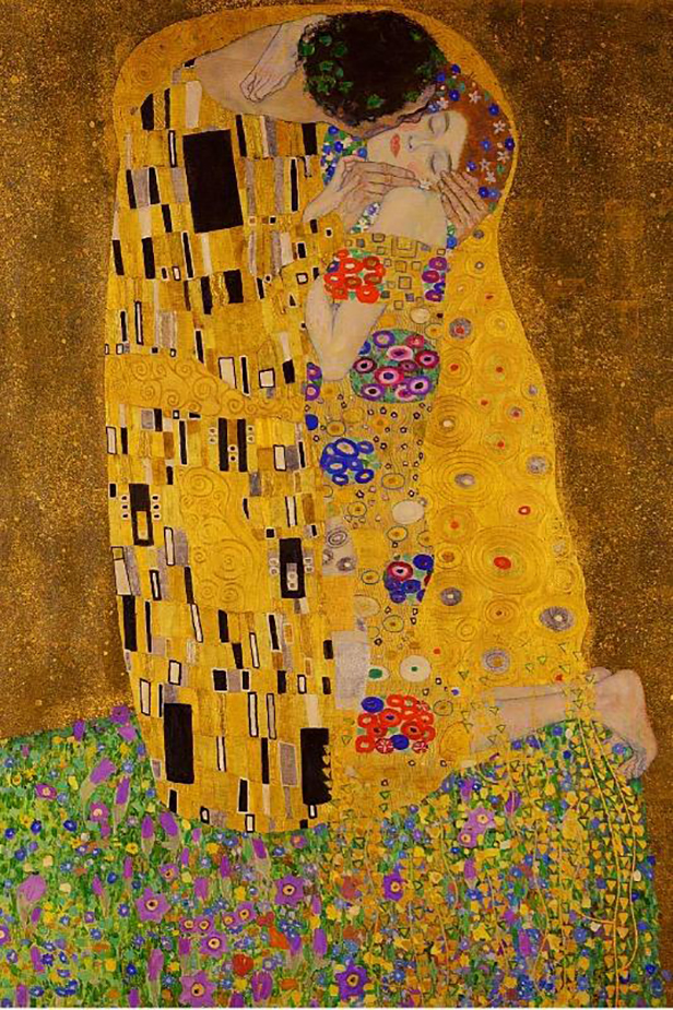 The Kiss (detail) - Klimt - 1000 pieces