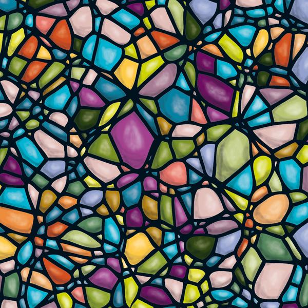 Abstract - Curiosi Q Puzzle - Colour Mix - 72 pieces