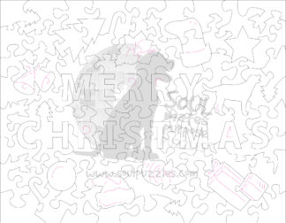 Christmas Postcard:  Pawsome Christmas - 88 pieces — view 2