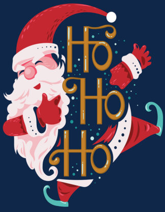 Christmas Postcard: HoHoHo - 88 pieces