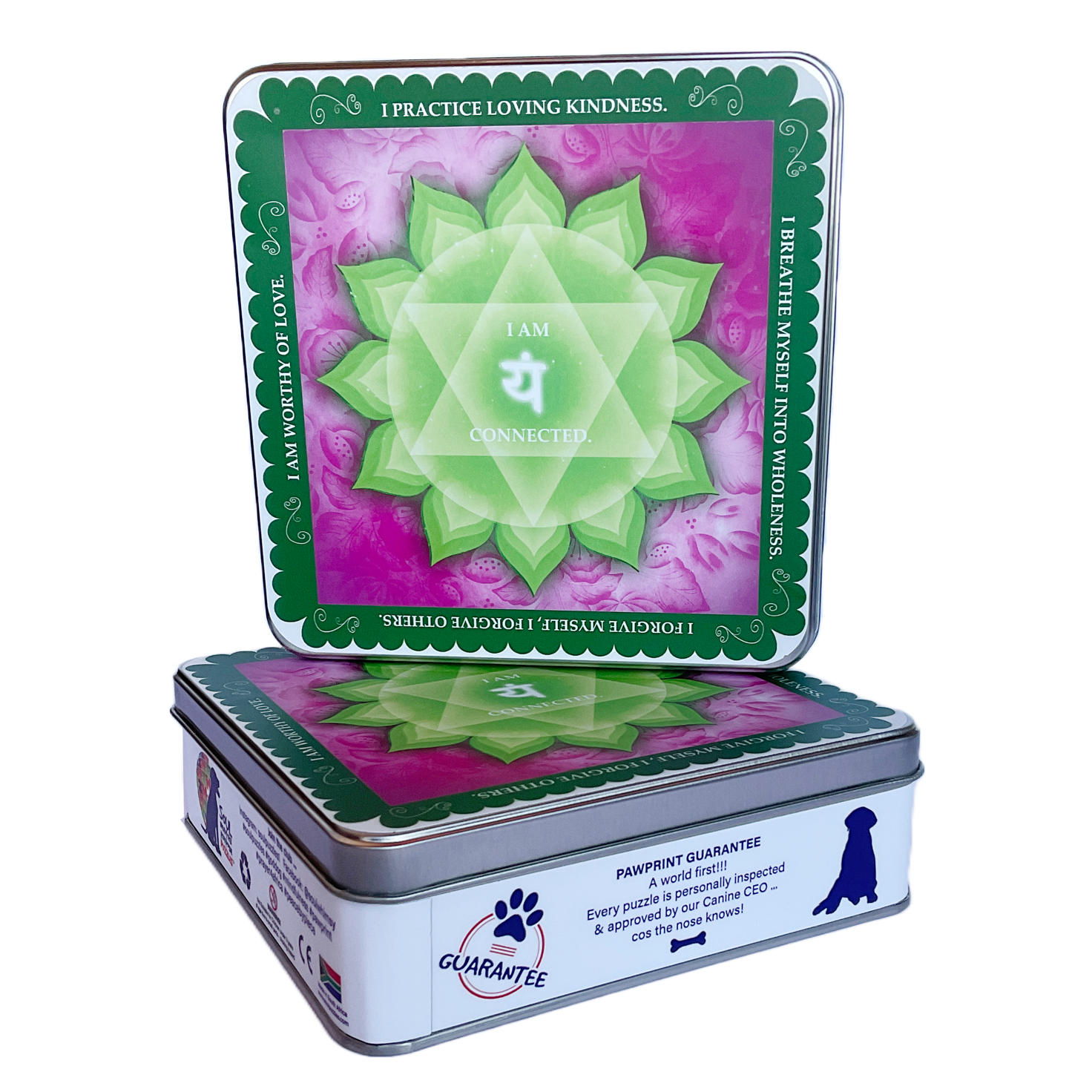 Heart Chakra - 313 pieces - decorative edge - Chakra Series - Image 3