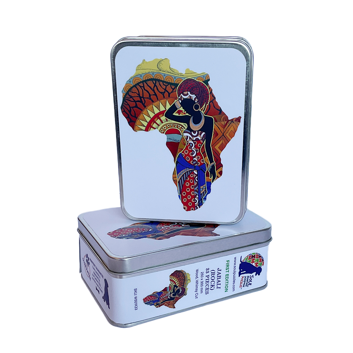 Jabali: Rock / Honouring our Women - 33 pieces - Africa Shaped Series - Image 6