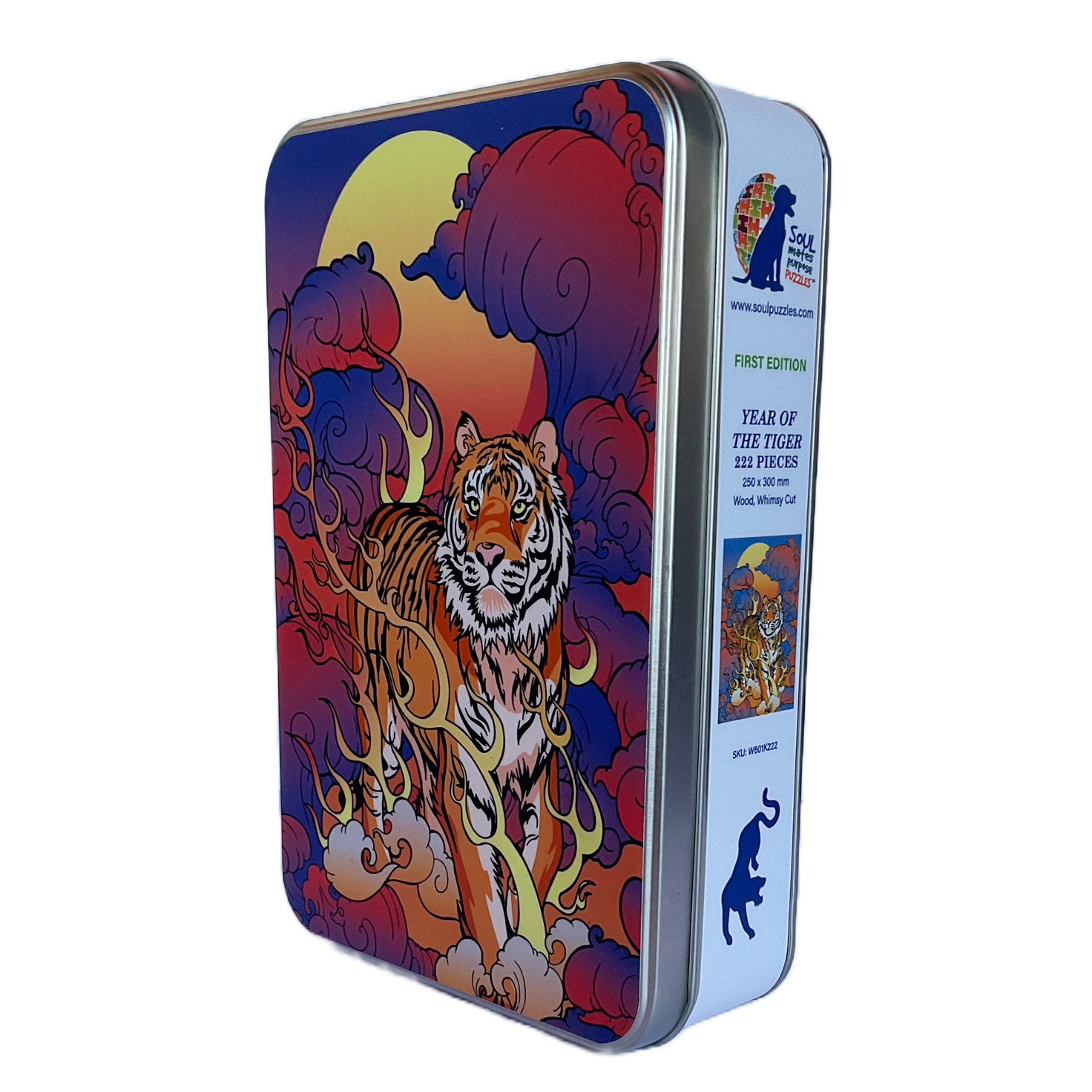 Year of the Tiger | 2022 | Soul Puzzles | Whimsy Wood Puzzle