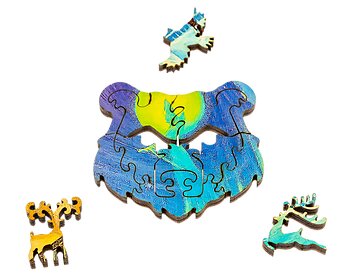 Soul Puzzles | Davici | Imported exclusive | Whimsy wood | unique