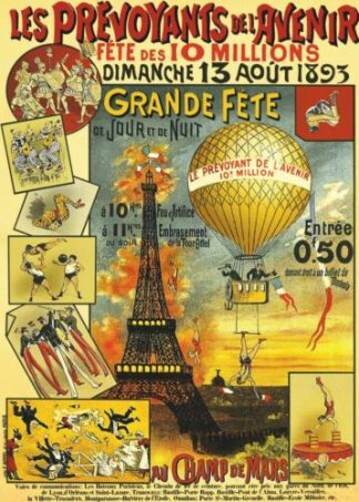 Paris - French Vintage Poster - 1000 pieces