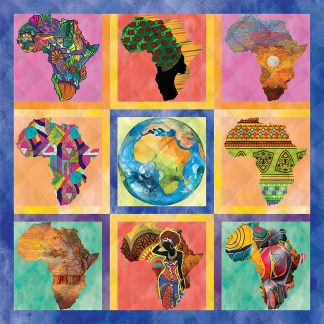 Prayer for Africa - 327 Pieces Whimsical Wood