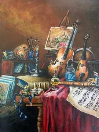 Whimsy Wood Puzzles - An Artist's Studio (409 Pieces Whimsy Cut)