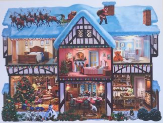 The Night Before Christmas - Whimsy Wood 250 Pieces - Shaped Puzzle