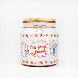 Our Forest Friends - Puzzle Jar - Translucent - 96 pieces