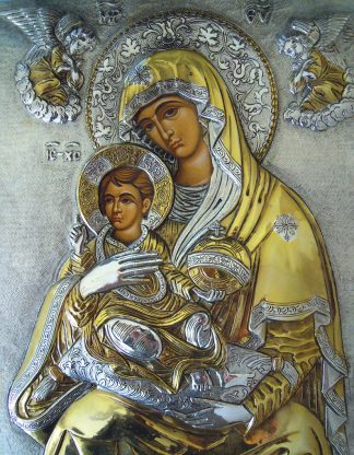 Christmas Postcard: Relic Madonna & Child - 88 pieces