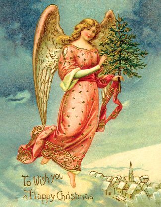 Christmas Postcard: Branch of Hope - 88 pieces