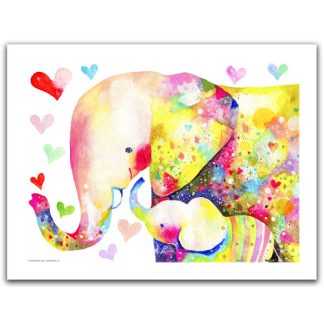 Elephant Family - Showpiece - 300 pieces