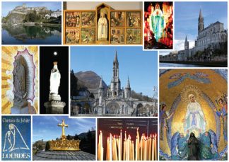 Our Lady of Lourdes Collage - by Soul Puzzles - 500 pieces
