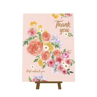 Thank You - Puzzle Greeting Card - 48 pieces