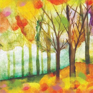 Autumn - Autumn Colours - Square - 231 Pieces whimsical wood jigsaw puzzle.