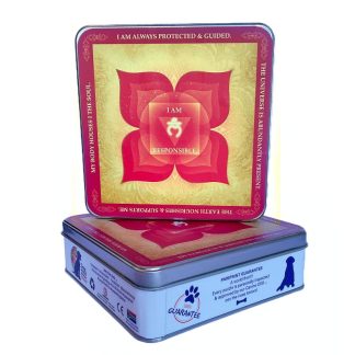 Root Chakra - Square - 300 Pieces whimsical wood jigsaw puzzle.