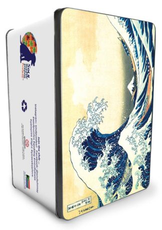 Beyond Chaos - Medium - Great Wave off Kanagawa - Landscape, Rect - 264 Pieces whimsical wood jigsaw puzzle.