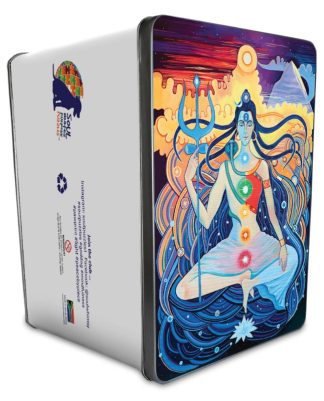 Beyond Chaos - Large - SivaSakti / Balance - Portrait, Rect - 584 Pieces whimsical wood jigsaw puzzle.