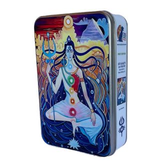 Celebration of the Temple Dancers - SivaSakti - Portrait, Rect - 148 Pieces whimsical wood jigsaw puzzle.